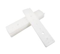4 Pièces Boîte à Glace Industrielle Réutilisable | Plastique Blanc, Entretien Facile et Installation Simple, Refroidissement Économe, pour Nourriture et Contrôle Thermique