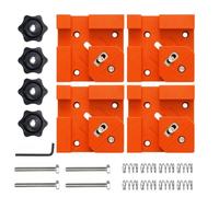 4 pièces boîte à outils de serrage de bois ergonomique systèmes de serrage de joints pince à main pour un alignement rapide à 90 ° dans l ' assemblage d ' armoire alignement précis des pinces à bois