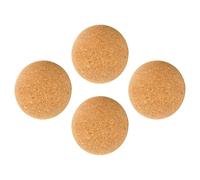 4 Pièces Bouchon de Carafe en Bois pour Vin et Boisson, Club Bar | Remplacement pour Décanteur, Format Portable, Usage Quotidien, Accessoire Sobre, pour Service en Club