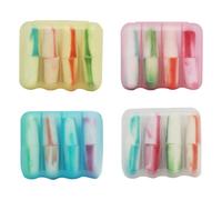4 Pièces Bouchons D'oreilles Forme Conique Antibruit, en Mousse PU | Auditive Silencieuse, Surface Lisse et Confort, pour Travail en Difficile Couleur Aléatoire