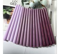 4 pièces Bougies de colonne violettes de 10 pouces, sans fumée et sans odeur, longue durée de combustion, bougies de prière d'église, bougies de l' en cadeau, convient pour la décoration de la maison,