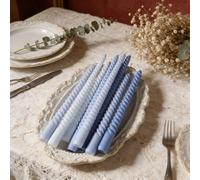 4 pièces Bougies spirales de style vintage - Bougies parfumées de 9.84pouces. Disponibles en plusieurs couleurs, ces bougies sont parfaites pour créer une ambiance captivante. Idéales pour la décorati