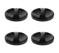 4 Pièces Bouton Minuterie de Remplacement pour Autocuiseur, Noir | Repères Clairs, Axe Rond, Compatibilité Large, Installation Simple pour Cuiseur et Mijoteuse