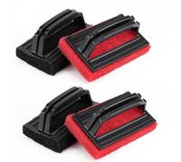 4 Pièces Brosse Éponge Ligne d'eau, Brosse de Piscine en Plastique