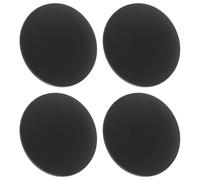 4 Pièces Butoir de Porte Mural pour Protection Murale Silencieuse | Plastique, Pose Facile Adhésive, pour Portes et Réfrigérateur, Chambres, Salles de Bain