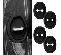 4 Pièces Cache Serrure de Porte pour MG ZS Hybrid+ 2024+ | Couvercle Protection Silicone Protection Serrure Accessoires Intérieurs