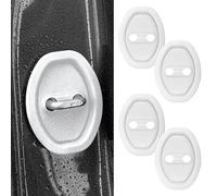4 Pièces Cache Serrure de Porte pour MG ZS Hybrid+ Luxury 2024 | Couvercle Protection Silicone Protection Serrure Accessoires Intérieurs
