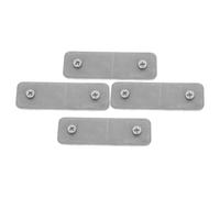 4 Pièces Cale de Rehausse de Serrure de Porte en Acier Inoxydable | Réglage Rapide, Compatibilité Large, pour Portes de Grange et Métalliques, Usage Maison Bureau