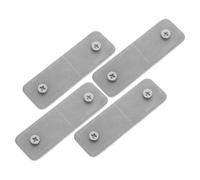 4 Pièces Cale de Verrou pour Porte de Grange en Acier Inoxydable | Épaisseur 3mm, Réglage de Hauteur Précis, Pose Rapide, pour Portes de Grange et Métalliques, Bureau ou Ferme