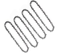 4 Pièces Chaînes De Tronçonneuse 6 Pouces 1/4 Pouces Compatibles Mini Tronçonneuses électriques Sans Fil 6 Pouces 37 maillons d'ent