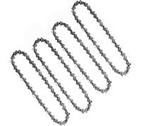 4 Pièces Chaînes De Tronçonneuse 6 Pouces 1/4 Pouces Compatibles Mini Tronçonneuses électriques Sans Fil 6 Pouces