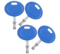 4 Pièces e Démarrage pour Tondeuse à Gazon Autoportée, Métal | Clés de Rechange pour Contacteur D'allumage, Plastique Assorti, Lot de Rechange, pour Tracteur Tondeuse