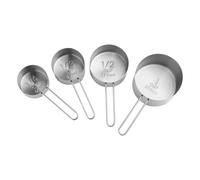 4 pièces Collection moderne de tasses à mesurer et de cuillères pour des portions d ' ingrédients précises accessoires de cuisine tasses à mesurer de cuisson de précision