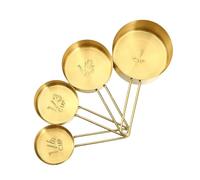 4 pièces Collection moderne de tasses à mesurer et de cuillères pour des portions d ' ingrédients précises accessoires de cuisine tasses à mesurer de cuisson de précision