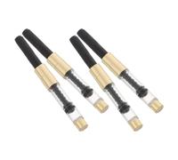4 Pièces Convertisseur D'encre 2,6mm, Métal et Plastique | Structure à Piston Rotatif, Usage Manuel, Compatible Embouts Standard 2,6, pour Étudiants et Journaling