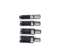 4 Pièces Coupe-bouchons en Bois, Lot, 6 à 16mm pour Perceuse | Acier, Coupe Droite et Conique, pour Trous Fraisés, Usage Établi ou Perceuse Électrique, 6mm à 16mm