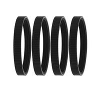 4 Pièces Courroie D'entraînement pour Raboteuse à Bois 218mm | Pièce de Rechange Fermée, Usage Menuiserie, Compatible Raboteuse et Dégauchisseuse, Transmission Stable