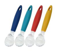4 Pièces Cuillère à Glace pour Crème Glacée, Ergonomique, PP | Desserts et Glace Dure, Usage Maison ou Boutique, Coupe Nette, Plus Sûre et Saine