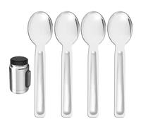4 Pièces Cuillères de Rechange Compatibles avec Stanley 18 oz Food Jars, Sans BPA Ensemble de Cuillère en Acier Inoxydable pour Stanley Classic Legendary Vacuum Insulated Food Jar 18oz