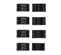 4 pièces de mâchoire de sertissage U16~U32 - Profil U - Pince à sertir tubulaire - Mâchoires en acier Cr45 pour insert de mâchoire de 16 mm, 20 mm, 25 mm, 32 mm compatibles