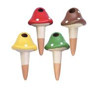 4 Pièces Dispositif D'Arrosage Automatique Plantes Champignon Système de Contrôle Irrigation Goûte à Goûte Compatible Réservoir en Céramique Pratique, Style A