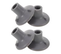 4 Pièces Embouts en Caoutchouc 24 MM Antidérapants, pour Chaise | Remplacement Compatible, Conception à Ventouse, du Bruit et Absorption des Chocs, pour Sièges de Bain