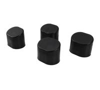 4 Pièces Embouts Non Marquants | Antidérapant, Pieds En Caoutchouc pour Support tronçonneuse à Table, Absorbant les Chocs, Atelier, Chantier, Bricoleurs