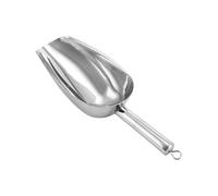 4 pièces en acier inoxydable glaçon Scoop Bar Buffet cuisine épices bonbons farine noix cuillère produits secs pelle fête accessoires Pour Cuisines, Buffets(9X25cm)