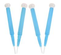 4 Pièces Ensemble de Micro-tournevis Plat et Cruciforme, Compact | Céramique et Plastique, Réglage Précis, Format Mini, pour Lunettes et Appareils Électroniques