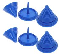 4 Pièces Équilibreur de Lame Bleu, pour Tondeuse à Gazon Outil ABS | Usage Professionnel, Aide au Maintien du Tranchant, Améliore la Performance de Coupe, Prolonge la Durée de Service