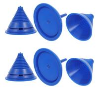 4 Pièces Équilibreur de Lame de Tondeuse à Gazon, Outil Bleu ABS | Stabilité Accrue, Usage Professionnel, Améliore L'efficacité de Coupe, Application Polyvalente, pour Lames