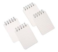 4 Pièces Fiche de Poche Rentrée Scolaire, Cartes Blanches Lignées | Flash Cards Simples, Petites Fiches Bristol, Bloc-notes Léger, Usage École Bureau Maison