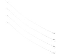 4 Pièces Fil Chauffant Rond en Alliage Nickel-chrome Argenté | Remplacement pour Machine à Sceller, Coupe Précise du Film, Qualité de Scellement Constante, Atelier et Réparation