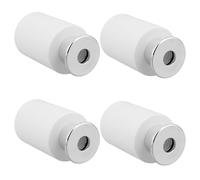 4 Pièces Flacon Diffuseur Décoratif 120ml Bouchon Champignon | Design Cylindrique Moderne, Ouverture Pratique, pour Huiles Parfumées et Tiges, Usage Bureau ou Coiffeuse