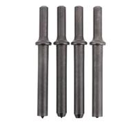4 Pièces Foret à Marteau Pneumatique en Acier | Outil Pneumatique Polyvalent, Finition Lisse et Précise, Usage Atelier, Format Compact pour Réparation