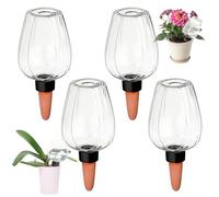 4 Pièces Globes D'arrosage Automatique, Distributeur Eau Plante Transparent