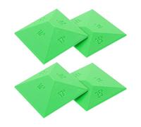 4 Pièces Guide D’angle de Couteau Réglable 14° à 25° en Plastique | Outil D’affûtage à Angle Constant, Compatible Chef Knife et Lames, Usage la Cuisine Maison et Extérieur