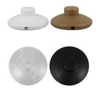 4 Pièces Interrupteur à Pédale pour Lampe Ronde 125v 2a 3a 100w | Remplacement sans Soudure, Commande au Pied la Main, Usage Bureau Industriel Léger