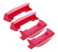 4 Pièces Interrupteur de Couvercle, Bouton-poussoir en Plastique | Pièce Renforcée à Verrou Épais, Montage Simple pour Réparation Diy, Limite L’ouverture Accidentelle