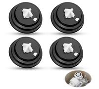 4 Pièces Joint Chasse D'eau WC,Membrane Chasse D'eau,Rondelle de Diaphragme de Vanne,Diaphragme en Caoutchouc Remplaçable pour L'Entretien des Chasses D'eau des Toilettes,Flotteur Chasse D'eau