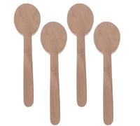 4 Pièces Kit de Sculpture de Cuillères en Bois de Tilleul | Ébauche Préformée, Surface Lisse sans Bavures, pour Garçon Fille, Atelier Familial et Projets de Bois