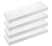 4 Pièces Laine Céramique pour Cheminée Bioéthanol, Éponge Céramique Résistante à la Chaleur pour Foyers de Table, Fibre Céramique pour Cheminées Intérieures à Gel Éthanol (300x100x25mm)