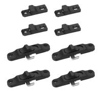 4 Pièces Limiteur D'ouverture de Fenêtre Coulissante | Sécurité Renforcée, Ventilation Efficace, Verrou à Glissière Précis, pour Chambres et Salons, Maintien Propre