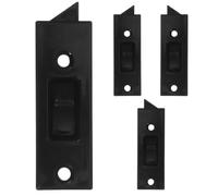 4 Pièces Loquet à Ressort pour Fenêtre Coulissante en Plastique, | Installation Facile sur Fenêtres Vinyle ou Aluminium, du Bruit, Prévention des Glissements Accidentels, Salle de Bains