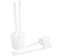 4 Pièces Louche à Vin, Cuillère Longue Bec Verseur | Large Bol Pratique, Poignée Allongée, Surface Lisse, Nettoyage Facile, pour Sauce Soja, Casseroles Profondes, Bars