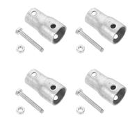 4 Pièces Manchon de Bobine Manuelle pour Film de Pièce de Rechange | Raccord de Tube de Manivelle, Format 5, 30x2, 60x2, 30cm, Usage en Ventilation Agricole