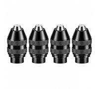 4 Pièces Mandrin Changement Rapide Compatible avec Dremel 4000 3000 300 200 100 8200 800 780 770 7700 750 Micro Stylo+, Mandrin Sans Clé 3 Mors 1/32 à 1/8 Pouce pour Gravure, Perçage et Polissage