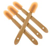 4 Pièces Outil de Calfeutrage et à Jointoyer pour Finition Précise | Spatule pour Joint Silicone, Plastique Kaki, Prise Confortable, Remplissage des Joints, Usage Bricolage