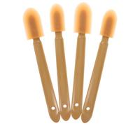 4 Pièces Outil de Finition pour Spatule pour Joint Silicone | Outil Applicateur de Calfeutrage, Outils de Calfeutrage en Plastique Khaki, pour Travaux Maison, Débutants et Pros