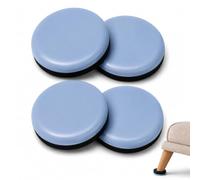 4 Pièces Patins Glisseurs pour Meubles PTFE 70mm, Patin Glisseur | pour Meubles Lourds Et Chaises Glissantes
